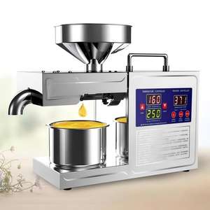 Nouvelle machine d'extraction d'huile <span class=keywords><strong>de</strong></span> graines, presse à huile pour graines, petite capacité, presse à huile <span class=keywords><strong>de</strong></span> noix <span class=keywords><strong>de</strong></span> coco à froid - Product Image 3