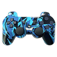 Manette de jeu sans fil portable en stock important pour PS3, PC, Android TV – Manette de jeu à 6 axes avec vibration pour P3