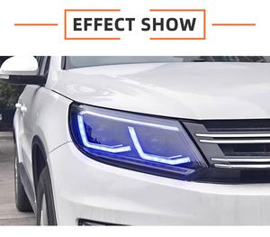 MJ per <span class=keywords><strong>Volkswagen</strong></span> <span class=keywords><strong>Tiguan</strong></span> L 2013 <span class=keywords><strong>2016</strong></span> luce luce di aggiornamento VW <span class=keywords><strong>Tiguan</strong></span> L LED faro anteriore DRL durevole - Product Image 2