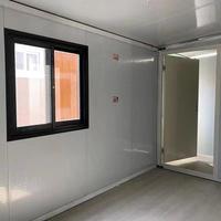 Maison préfabriquée à ossature en acier bon marché au Bangladesh et en Tunisie Conteneur extensible de luxe pour hôtel Options préfabriquées à faible coût
