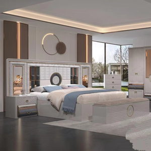 Modern Beige Color <strong>Bedroom</strong> <strong>Furniture</strong> Set Luxurious king <strong>Bedroom</strong> <strong>Furniture</strong> Sets Royal <strong>Furniture</strong> Antique <strong>White</strong> <strong>Bedroom</strong> Sets - Product Image 1