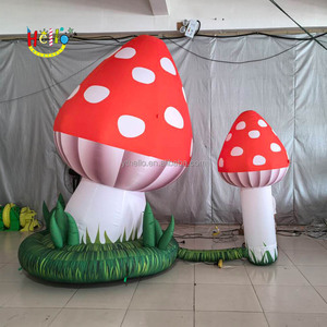 Le groupe de <span class=keywords><strong>2</strong></span> champignons <span class=keywords><strong>Alice</strong></span> <span class=keywords><strong>au</strong></span> <span class=keywords><strong>pays</strong></span> <span class=keywords><strong>des</strong></span> <span class=keywords><strong>merveilles</strong></span> allumant le champignon gonflable pour la décoration d'étape d'événement - Product Image 1
