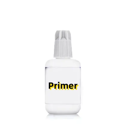 Primer para cílios, adesivo profissional de cor transparente, agente de fixação para maquiagem, 10/15 ml, para extensão de cílios