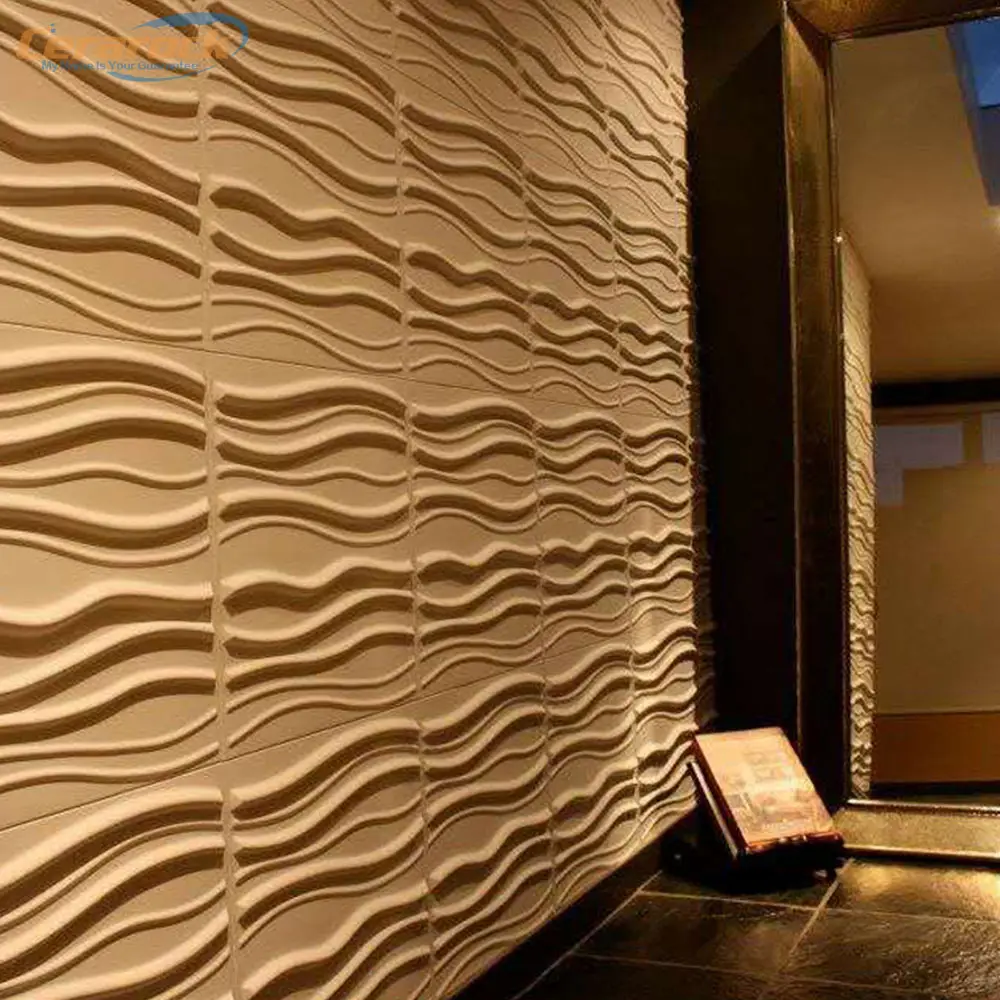 Декоративные водонепроницаемые 3D пластиковые панели для стен