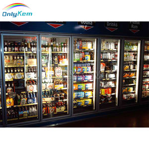 Chambre froide/chaud de plain-pied à température unique avec portes vitrées automatiques et alimentation solaire - Product Image 3