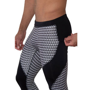 Leggings Deportivos de Compresión para Hombre, Transpirables, de Spandex/Poliéster, Cintura Elástica, Secado Rápido, para Gimnasio y Running - Product Image 3