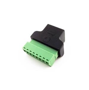 Adaptateur RJ45 femelle à vis, bornier à vis adaptateur DVR numérique CCTV - Product Image 3