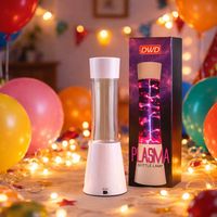Lampe à plasma originale pour la maison, le bureau ou les fêtes, avec un affichage visuel captivant, alimentée par USB