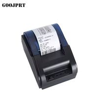 Hoin Prix d'usine 58mm Pos Imprimante de reçus thermique Imprimante de billets de magasin économique multilingue pour ordinateur de téléphone Android Ios
