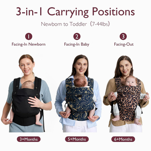 Porte-bébé <span class=keywords><strong>ergonomique</strong></span> Wrap sac à dos nouveau-né à enfant en bas âge Hanche transporteurs mains libres sangle réglable maman épaule porte-bébé - Product Image 4