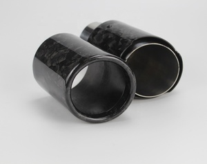 Puntas de cubierta de tubo de escape de fibra de carbono de rendimiento de camuflaje más nuevo 2023 - Product Image 5