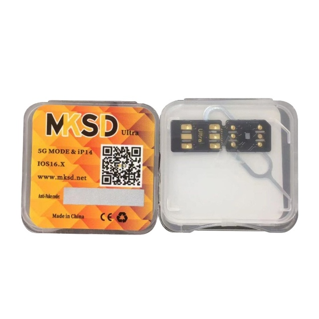 MKSD ULTRA V5.3 SIM Chip for IP X IP14 14P 13 13mini 12/12pro/11/8/7/6/PLUS/X/XS/MAX/XR Mobile Phones