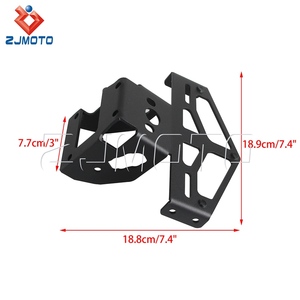 Pour <span class=keywords><strong>Kawasaki</strong></span> Z900 <span class=keywords><strong>2017</strong></span> 2023 support de plaque d'immatriculation de moto en fer noir aucun perçage requis - Product Image 5
