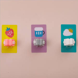 Soporte para fregona sin taladro, gancho extensible, estante para baño, almacenamiento de pared resistente y sin dejar rastro, clip para fregona de alta resistencia - Product Image 2