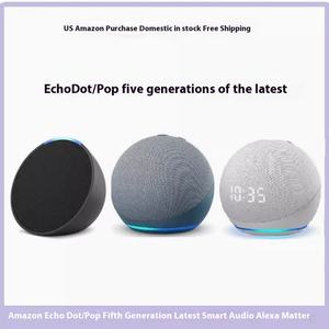 Bocina Inteligente Original <span class=keywords><strong>Alexa</strong></span> <span class=keywords><strong>Echo</strong></span> <span class=keywords><strong>Dot</strong></span> <span class=keywords><strong>5</strong></span>ª <span class=keywords><strong>Gen</strong></span> con Reloj y <span class=keywords><strong>Alexa</strong></span> Disponible a la Venta con Accesorios Completos a un Gran Precio - Product Image 4
