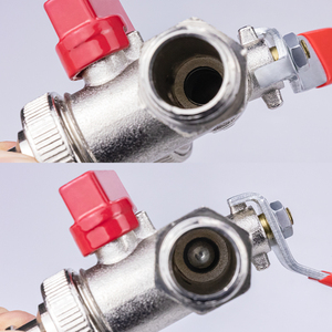 TMOK 1/2 "* 3/4" * 3/4 "çinko alaşım bahçe çift çıkış vanası su dokunun musluk Bibcock - Product Image 5