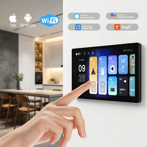 Panel de Control Inteligente WiFi Zigbee con Antena <span class=keywords><strong>PDS</strong></span>, Ejecución Local, Sin Cable Neutro, para Iluminación, Sombreado, Seguridad y Medio Ambiente - Product Image 6