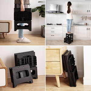 Campuchia Nhà Máy 9Inch 11Inch Hộ Gia Đình Nhà Bếp Ngoài Trời Mini Trẻ Em Chân Một Bước Hộ Gia Đình Nhôm Gấp Di Động Bước Thang - Product Image 5