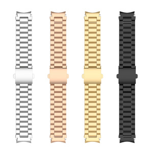 Cinturino per orologio intelligente in acciaio inossidabile con cinturino in metallo di alta qualità all'ingrosso della fabbrica per Samsung Galaxy Watch <span class=keywords><strong>5</strong></span> <span class=keywords><strong>Pro</strong></span> <span class=keywords><strong>5</strong></span> 4 cinturini - Product Image 5