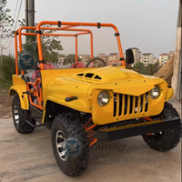 Caiteng 4x4 Buggy tout-terrain électrique/essence, mini jeep, chariot de golf, véhicule de plage, transmission automatique, garantie de 2 ans