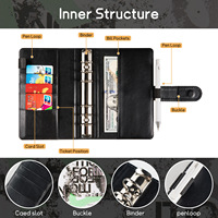 Carnet de papier graphique ébauches de sublimation Lay Flat Budget Binder Stitch Bible Journaling Notebooks Quality Leader Diary Notebook