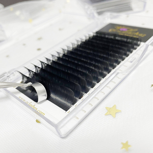 Großhandel Volumen Wimpern verlängerung liefert CC/D/DD/<span class=keywords><strong>M</strong></span>/L/LD/LC Curl Private Label Faux Nerz Wimpern Individuelle Wimpern verlängerung - Product Image 6