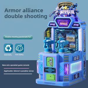 New Baby Metal Mecha Racing Gun Toy Car Durable Plastic Commercial Arcade Machine Electric Coin-Operated 1-Year Warranty English - Product Image 5