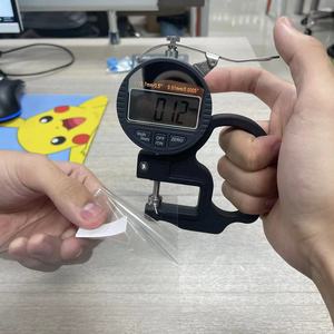 ฟิล์ม PET แบบบางพิเศษสำหรับแล็ปท็อปขนาด15.6นิ้วกันรอยขีดข่วนทำจากซิลิโคนใสรองพื้นแบบติดเอง - Product Image 2