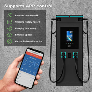 Nouvelles stations de recharge pour véhicules électriques à courant continu (CC) montées au sol, 240KW-480KW, borne de recharge commerciale pour voitures avec indice de protection IP55 et garantie de 2 ans - Product Image 5