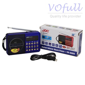 Vofull Qualité Chaude AM FM <span class=keywords><strong>Radio</strong></span> Portable <span class=keywords><strong>Radio</strong></span> MP3 Vieux Design Classique Ondes Courtes Vintage TF Carte - Product Image 5