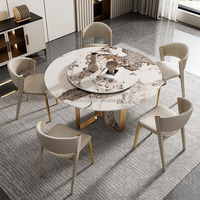 Mobilier de restaurant moderne Chaise de salle à manger nordique Chaise en cuir rembourrée confortable et minimaliste pour café et bar