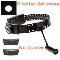 Lampe frontale médicale sans fil à led, lampe chirurgicale pour orl, lampe dentaire médicale