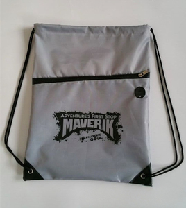 Promotional Customized LOGO Polyester <b>Drawstring</b> <b>Bag</b> with Partitioned Compartments for Events and Outings - Product Image 4