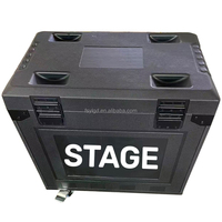 250W Leistungsstarker RGBW Moving Head LED-Scheinwerfer im Flightcase mit DMX512-Steuerung für Dynamische Lichteffekte Bühnenlicht