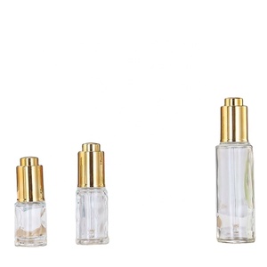 Botella con Gotero para Cosméticos, 10ml, 20ml, 30ml, 50ml, Hombro Plano, para Aceite Esencial, Aceite Capilar, Suero, de Vidrio - Product Image 4