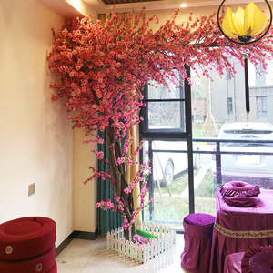 Mô phỏng đào và cây hoa anh đào lớn trong nhà và ngoài trời trang trí cây nhân tạo có nhu cầu cảnh quan cây - Product Image 5