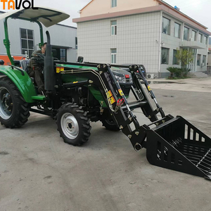 Mini Tractor Agrícola Compacto 4x4 con Retroexcavadora Trasera, Motor Chino para Cortacésped, Parte Delantera con Ruedas 4WD, Precio - Product Image 5