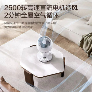 พัดลมหมุนเวียนอากาศ Airmate SrD200 แบบ DC Inverter ปรับส่ายได้ 3 มิติ พร้อมระบบควบคุมด้วยเสียงและแอปพลิเคชัน - Product Image 4