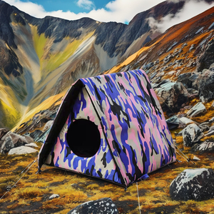 Hot Sale Outdoor Haustier Zelt kalt Regen fest für den Winter Halten Sie Katze Streunende Katzen warm Oxford Stoff Schlaf funktion 2-Personen-Kapazität - Product Image 2