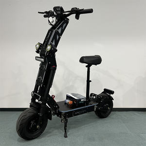 USA Stock Free Shipping 13inch Fat Tire NFC 72V 10000W Powerful Aluminum Alloy Adult Electric Scooter with RGB <b>Light</b> - Product Image 1