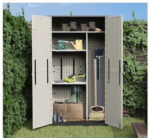 Offre spéciale <span class=keywords><strong>Armoire</strong></span> <span class=keywords><strong>de</strong></span> <span class=keywords><strong>rangement</strong></span> extérieure Armoires <span class=keywords><strong>de</strong></span> <span class=keywords><strong>rangement</strong></span> en plastique imperméables et bon marché Outils Équipement pour arrière-cour Patio Abri <span class=keywords><strong>de</strong></span> <span class=keywords><strong>jardin</strong></span> - Product Image 6