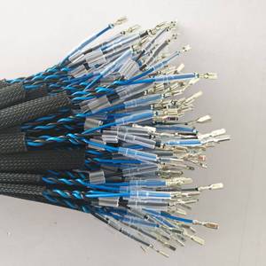 Rangkaian Kabel Harness Otomotif Kustom dengan Konduktor Tembaga Berlapis Timah, Konektor JST/Molex, Isolasi PBT/PVC/Nylon - Product Image 2