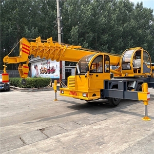 Grue à flèche articulée autoportante de 10 tonnes, montée sur camion, grue hydraulique à bras pliable pour levage et travaux de construction - Product Image 2