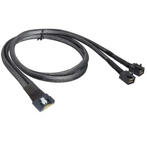 Кабель MINI SAS68PIN SFF-8639 (штекер-гнездо) для подключения жесткого диска сервера, поддержка 750 U.2 SSD, в наличии - Product Image 4
