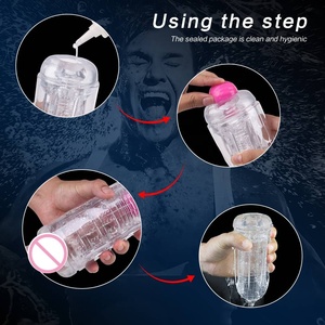 Giocattoli Sessuali Maschili in Silicone, Coppa per Masturbazione Automatica, Mini Coppa per Masturbazione, Giocattolo Sessuale per <span class=keywords><strong>Uomo</strong></span> - Product Image 4