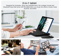 Tablette PC Android 13 de 11 Pouces 16Go RAM 256Go ROM TF 1To Octa-Core 2.0GHz Google GMS WiFi 5G