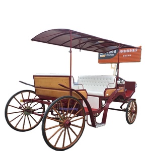 Carruaje de caballos eléctrico personalizado Hengyisheng para 8 personas para bodas al aire libre Estructura de acero Nueva condición 2 años - Product Image 2