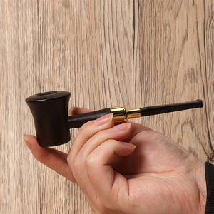 Futeng Pipe à tabac en bois massif de haute qualité réutilisable Portable Pipe à tabac en bois Accessoires pour fumer en gros - Product Image 6