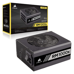 CORSAIR RMx Series <span class=keywords><strong>RM1000x</strong></span> 1000W 80 PLUS GOLD Haswell Ready Full modulaire ATX12V & EPS12V alimentation SLI et Crossfire Ready - Product Image 1