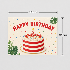 Carte de vœux d'anniversaire personnalisée en 3D avec animaux, carte en papier faite à la main pour les enfants, cadeau pour fête d'enfants - Product Image 3